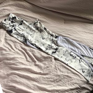 Black, white, grey Bally’s 7/8 Activewear Pant